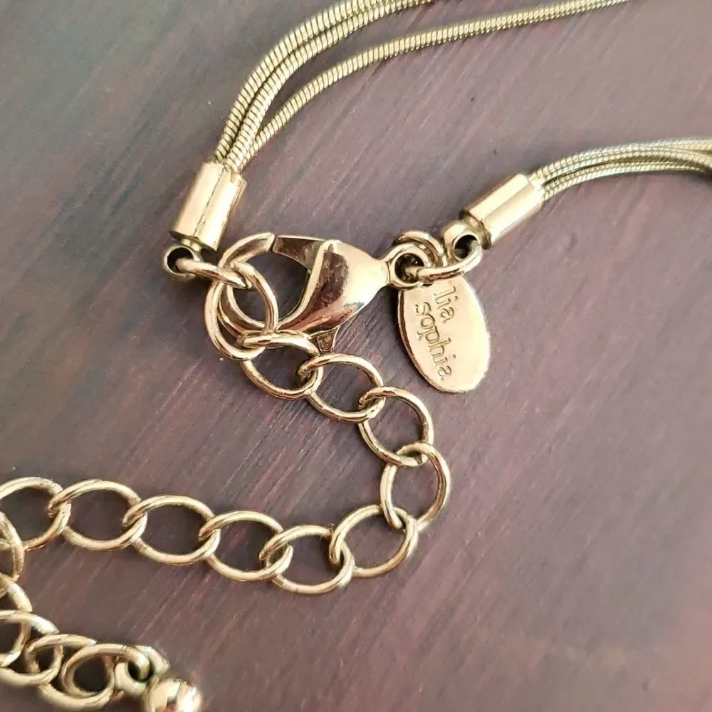 EUC Pretty Lia Sophia Pendant Necklace